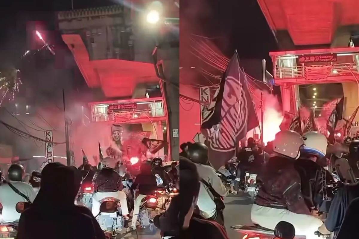 Polisi Amankan 17 Remaja Konvoi Bawa Kembang Api di Pesanggrahan