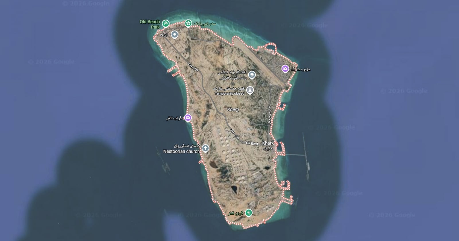 Mengejutkan!! Pulau Kharg Telah Dibombardir, Iran Ancam Akan Serang Infrastruktur Minyak AS