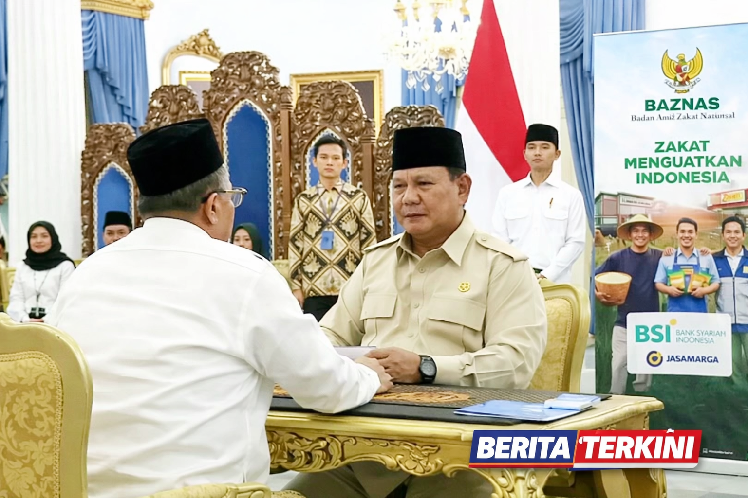 Zakat Istana 2026 Capai Rp4,3 Miliar, Rekor Tertinggi Sepanjang Sejarah